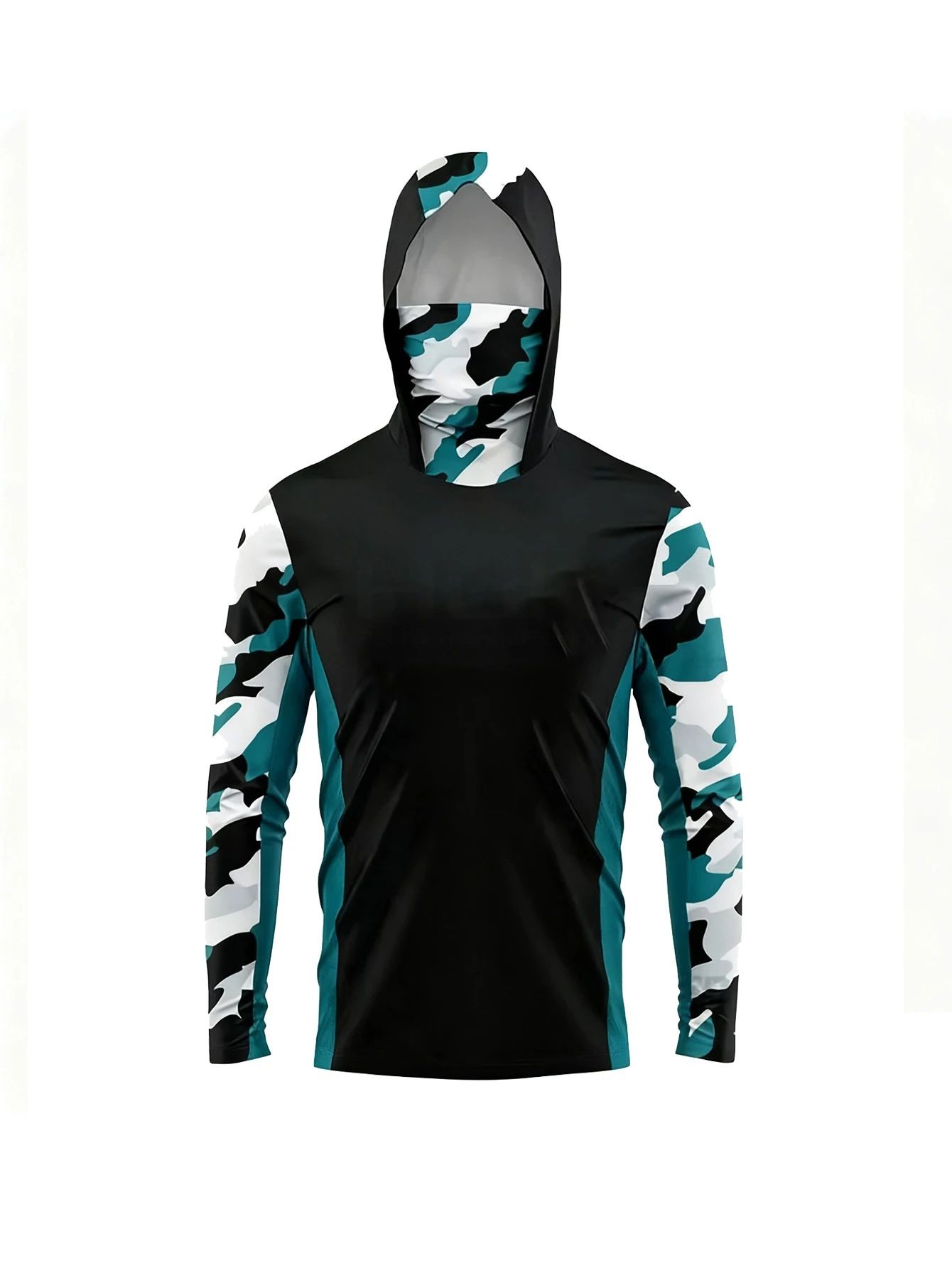 Summer Clothing Long Sleeve - Outdoor Men Fishing Hooded Shirt Protection