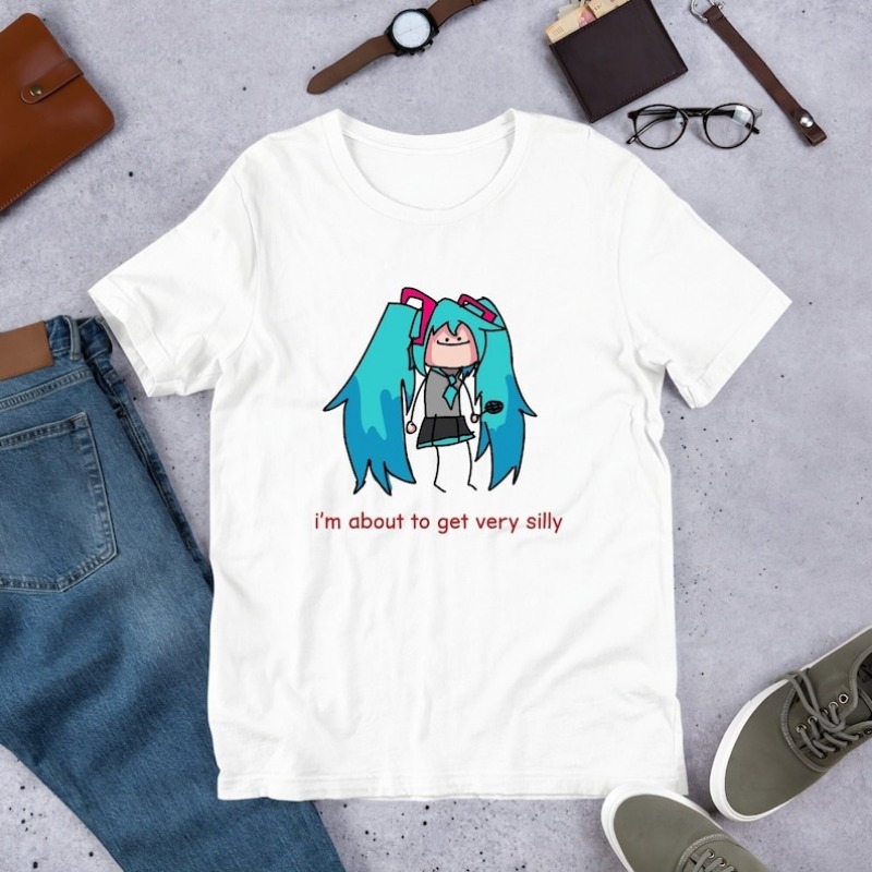 Japan Summer Clothing Women - 2026 Cute Cartoon Hatsune miku T-Shirt
