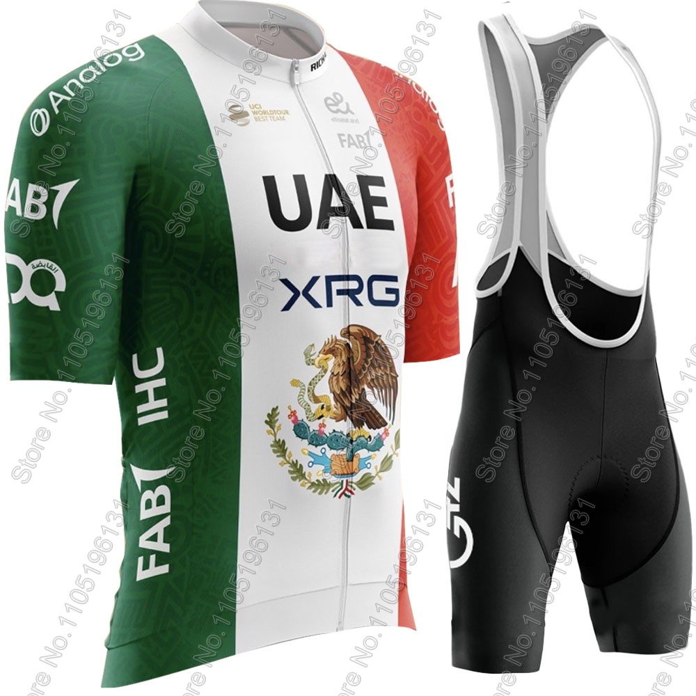 Summer Clothing Men Sale - UAE Mexico 2026 Team Cycling Jersey