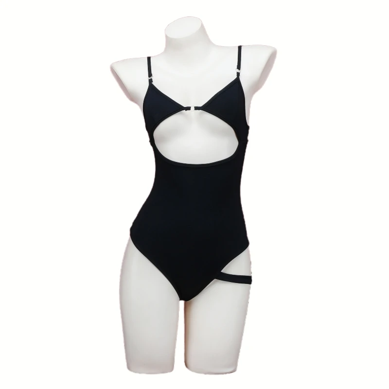 Anime Gothic  Hollow Out Sleev - Romper Playsuit Women 评论和价格