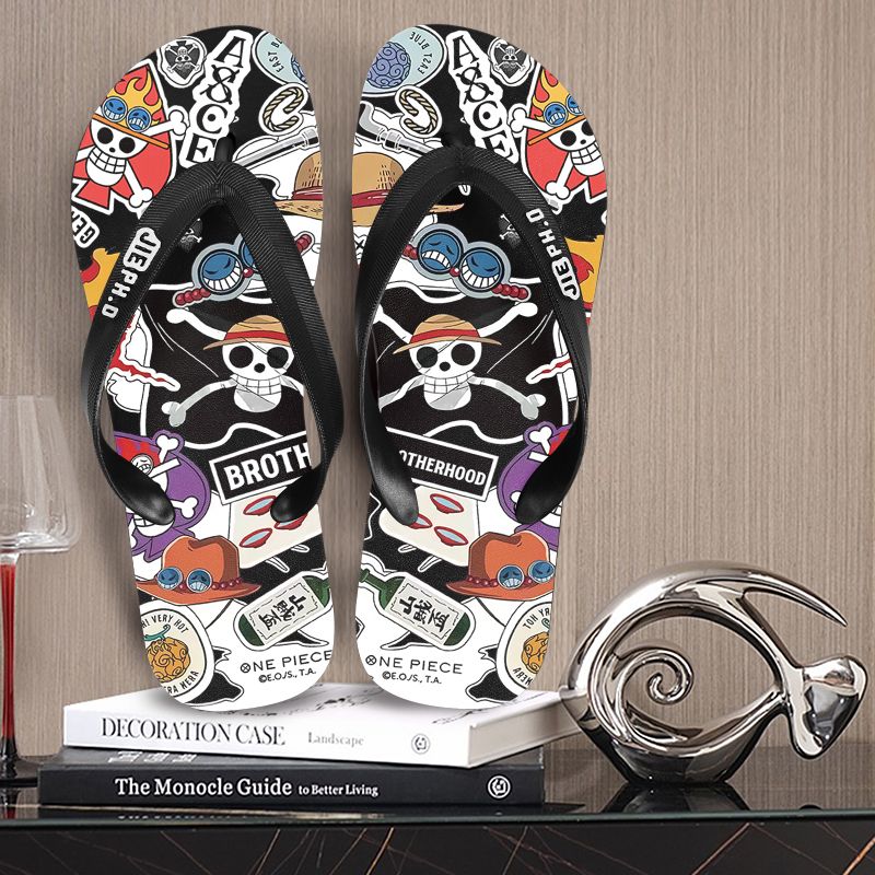 New One Piece anime flip-flops - Summer Clothing Wholesale 评论和价格