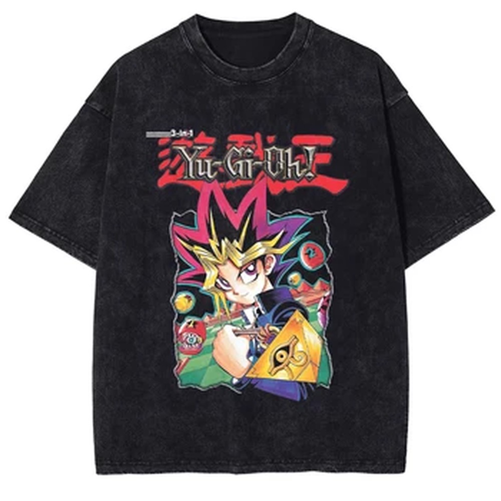 Yu Gi Oh Anime Print T-shirt Y - Summer Clothing Italy 评论和价格