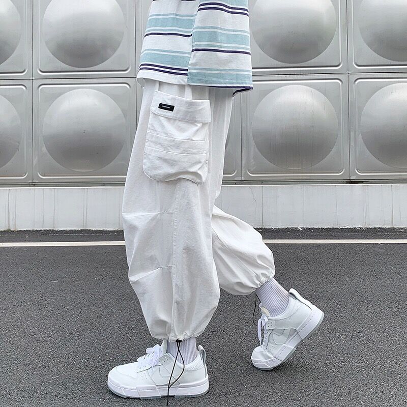 Men Bloomers Loose Cargo Pants - Summer Clothing Vibes 评论和价格
