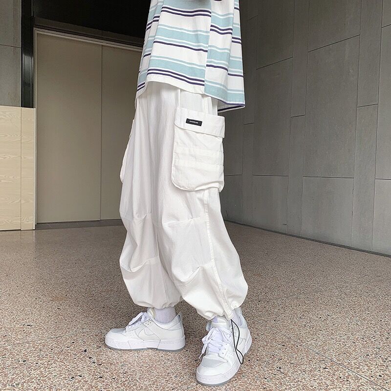 Men Bloomers Loose Cargo Pants - Summer Clothing Vibes 评论和价格