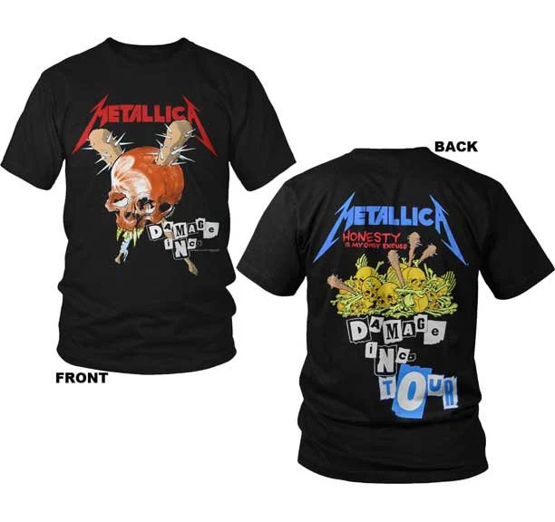 Metallica Band M72 World Tour  - Ireland Summer Clothing 评论和价格