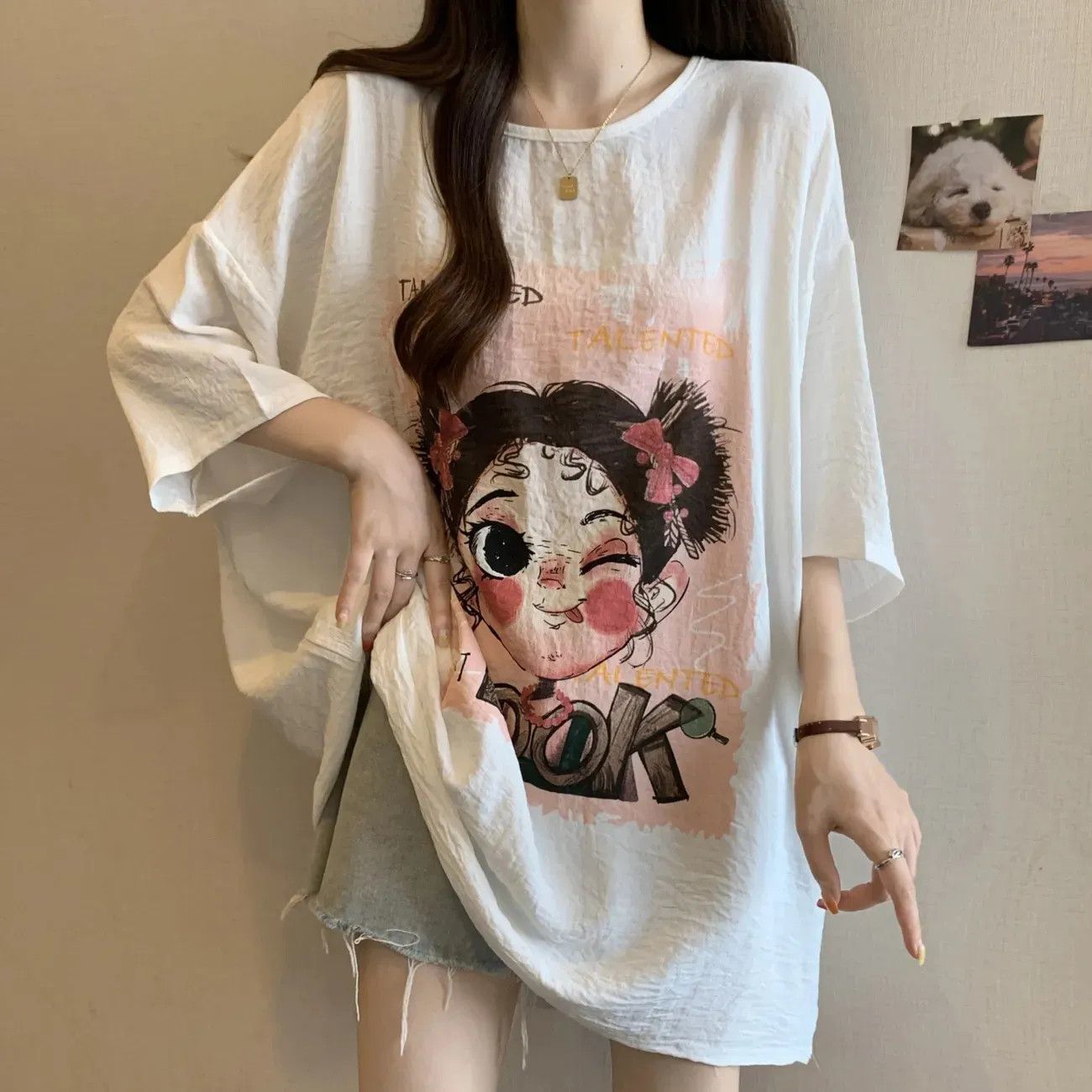 Large size women's clothing sp - Summer Clothing Cartoon 评论和价格