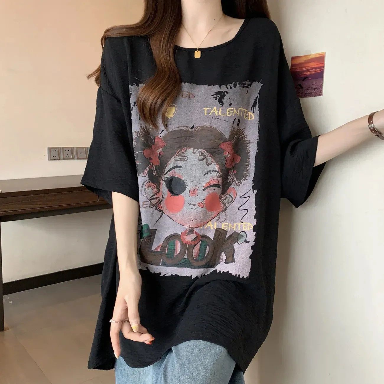 Large size women's clothing sp - Summer Clothing Cartoon 评论和价格