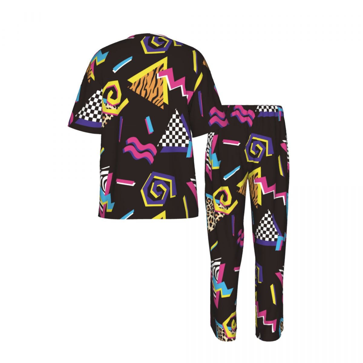 Men Pajamas Suit Short Sleeved - Summer Clothing Styles 评论和价格