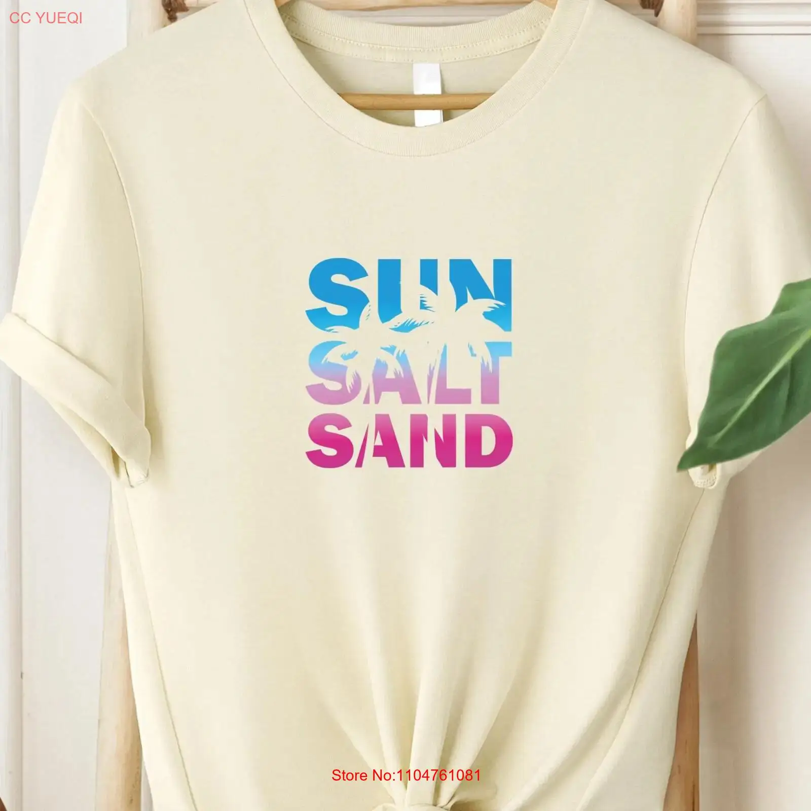 Sun Salt Sand T shirt Retro Su - Summer Clothing Vibes 评论和价格