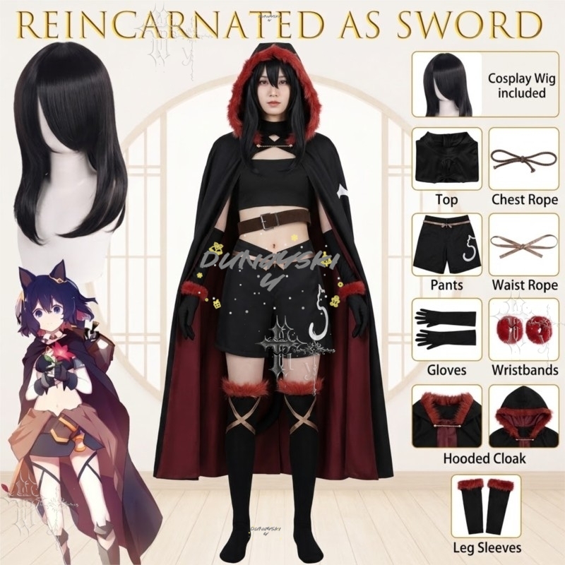 Anime Reincarnated as a Sword  - Romper Playsuit Women 评论和价格