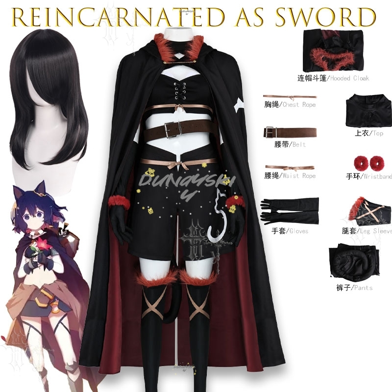 Anime Reincarnated as a Sword  - Romper Playsuit Women 评论和价格