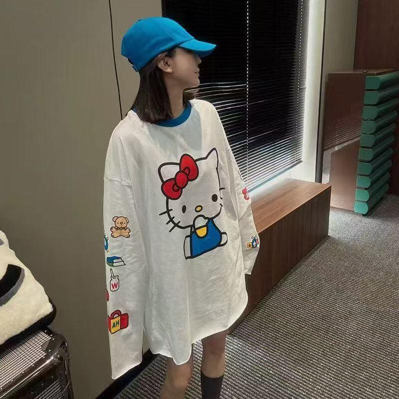 Long-Sleeved Hello Kitty Summe - Summer Clothing Styles 评论和价格