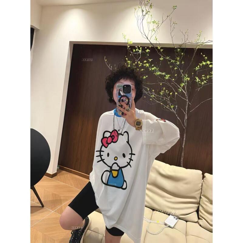 Long-Sleeved Hello Kitty Summe - Summer Clothing Styles 评论和价格