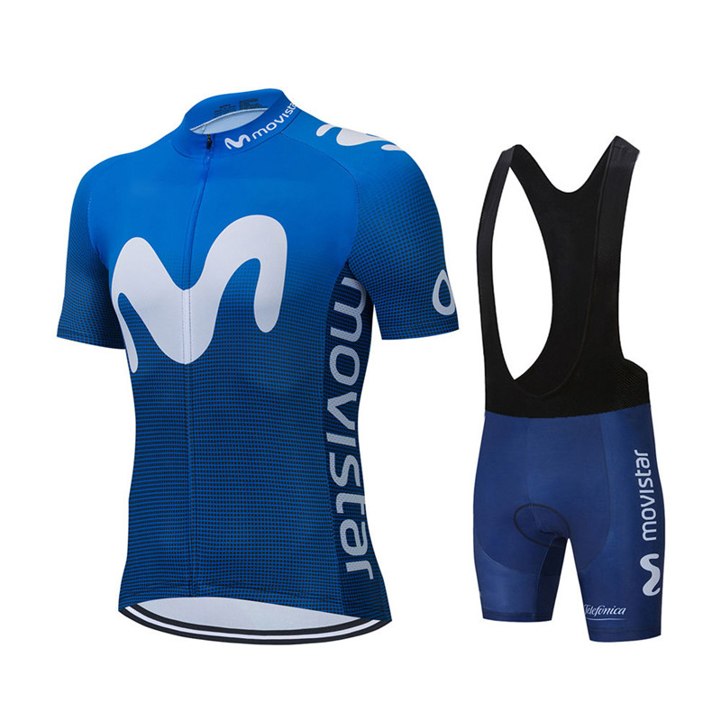 New Summer Movistar Team Cycli - Summer Clothing Men Sale 评论和价格