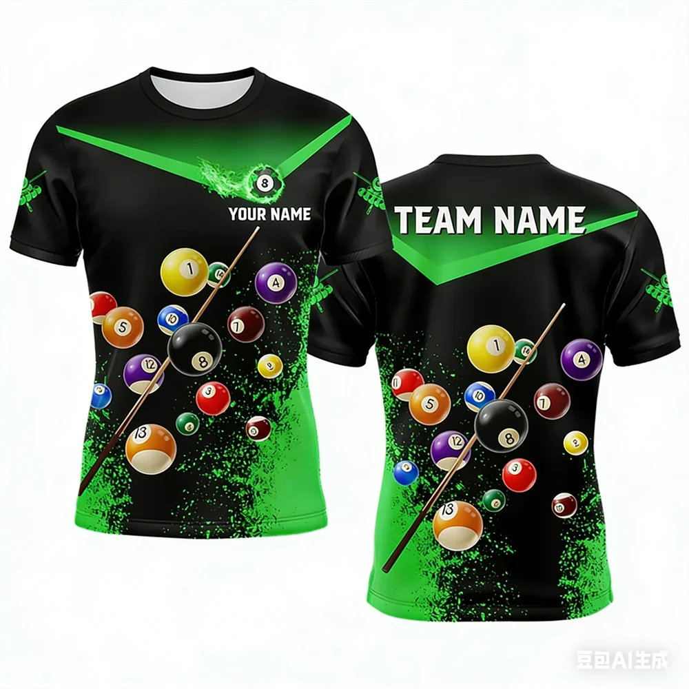 Fashion Billiards Sports Men's - Summer Clothing Names 评论和价格