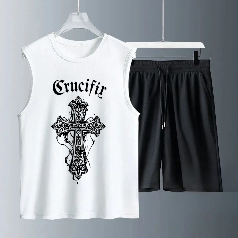 Men's Tank Top Sets 2026 Summe - Summer Clothing Tops 评论和价格