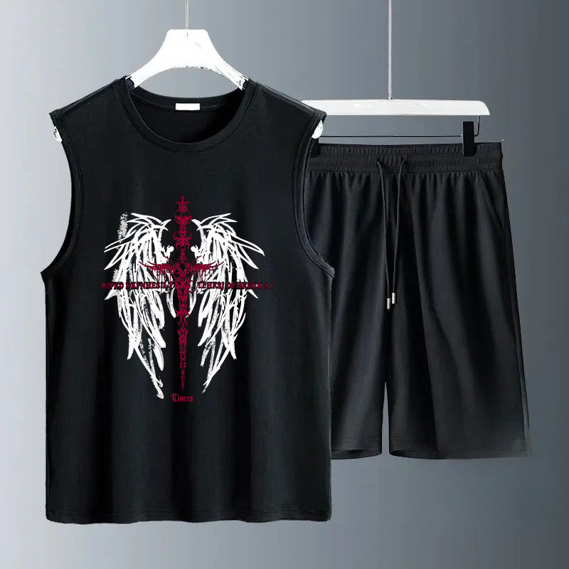 Men's Tank Top Sets 2026 Summe - Summer Clothing Tops 评论和价格