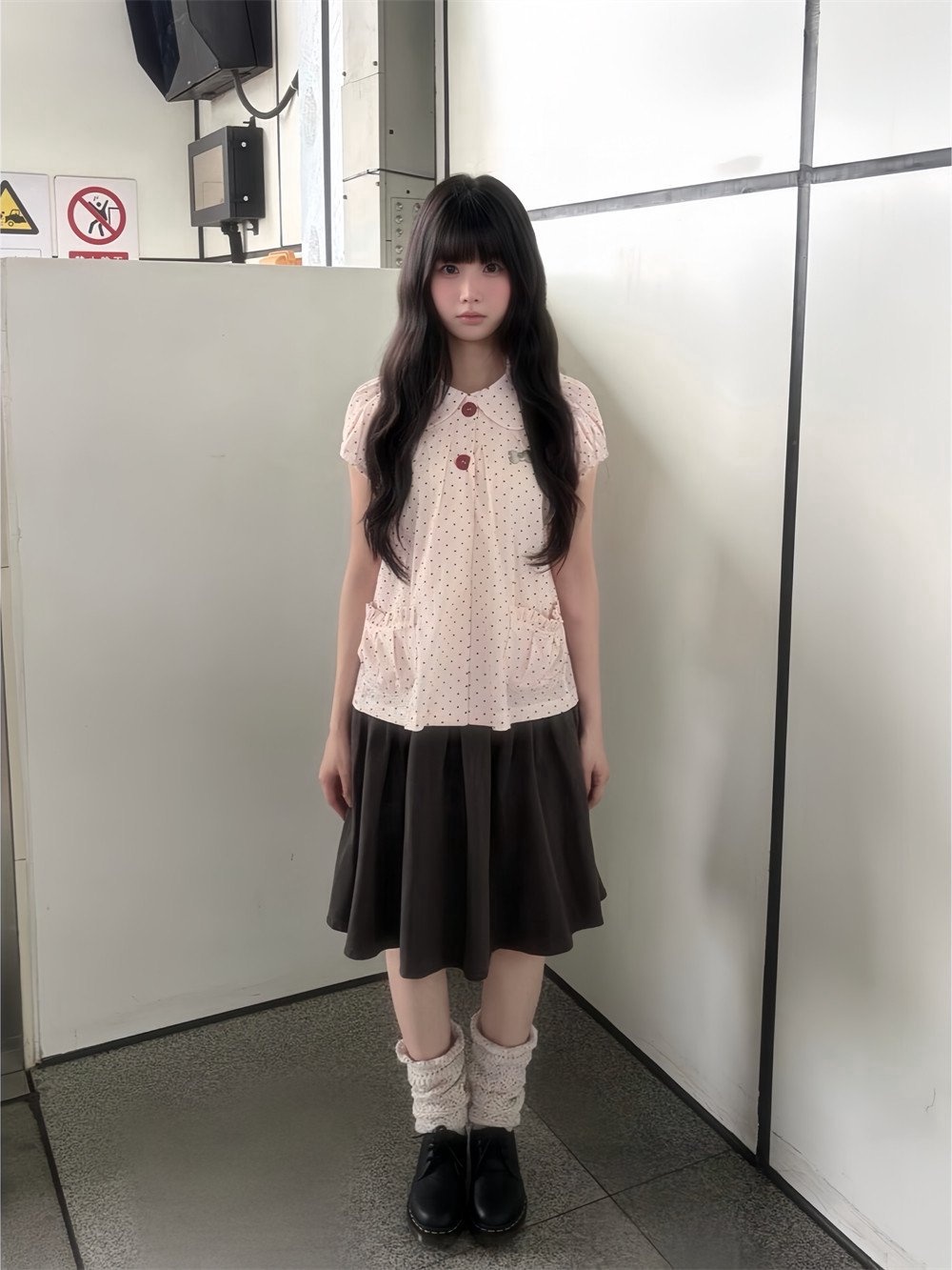 Summer Vintage Polka Dot Short - Summer Japanese Clothing 评论和价格