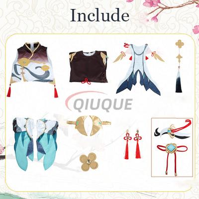 Game Genshin Impact Shenhe Cos - Romper Playsuit Women 评论和价格