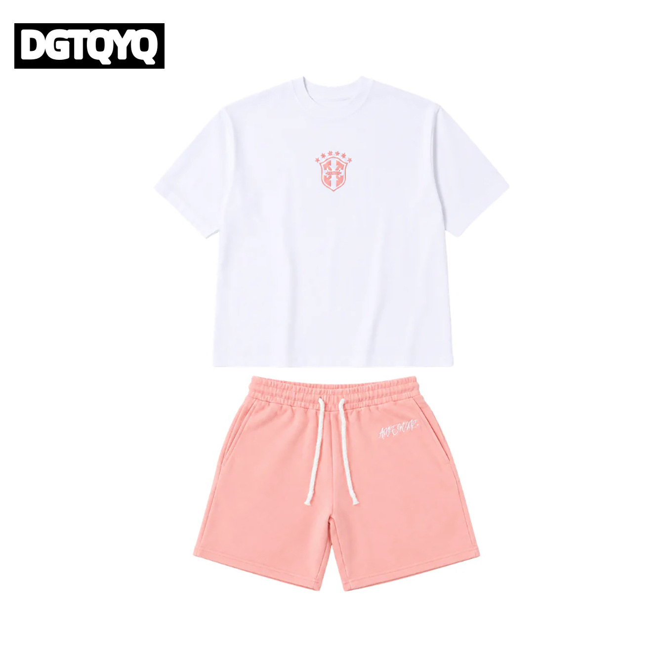 Man's Summer New Pink Embroide - Summer Clothing Styles 评论和价格