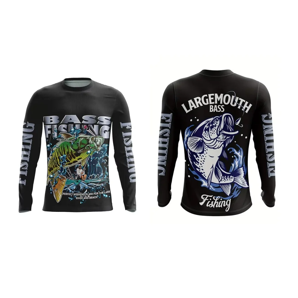 Mens Fishing Shirt Long Sleeve - Summer Outdoor Clothing 评论和价格