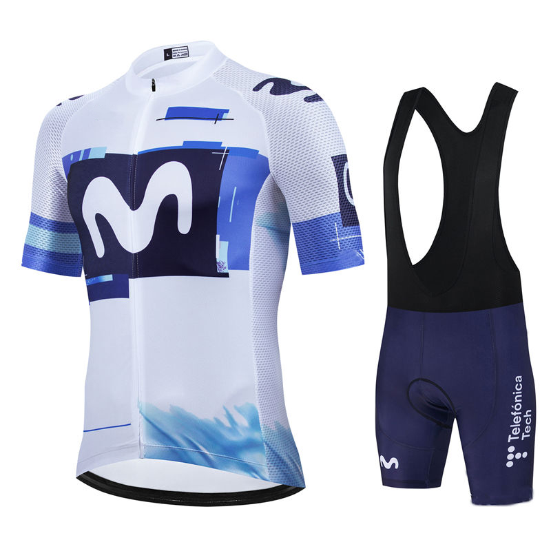 Movistar Pro Team Summer Cycli - Summer Clothing Men Sale 评论和价格