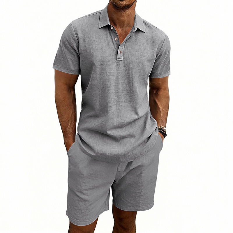 Summer Linen Casual Men's Loos - Linen Shorts Men 评论和价格