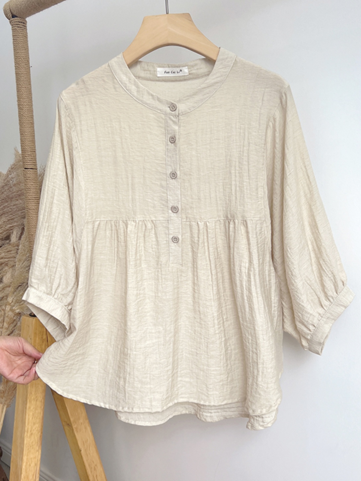 Summer Loose Thin Round Neck S - Japan Summer Clothing Women 评论和价格