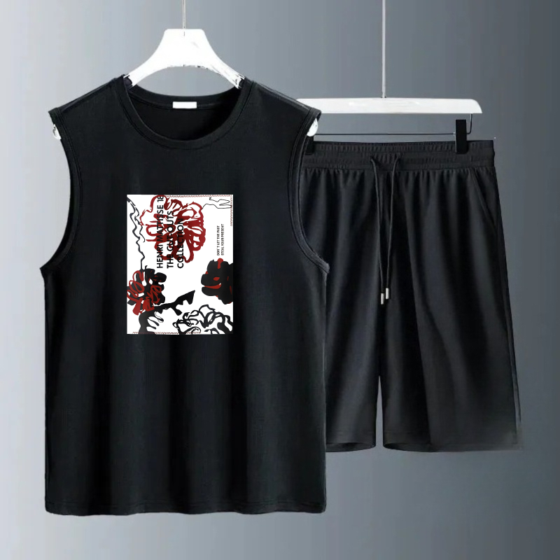 Men's Tank Top Sets 2026 Summe - Summer Clothing Tops 评论和价格