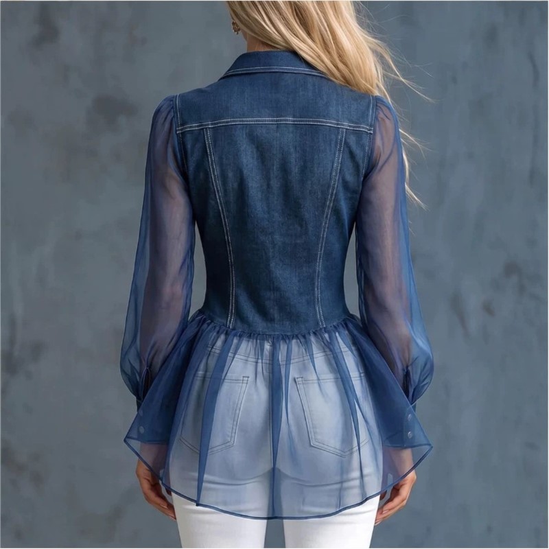 New Womens Blouses Spring Fall - Summer Clothing Kids 评论和价格