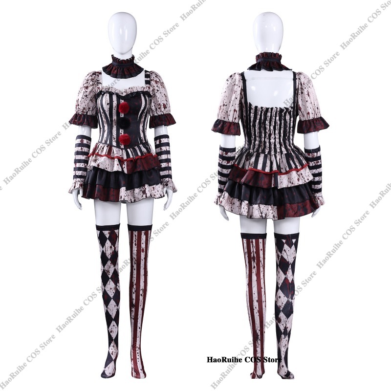 New Terrifier Art Clown Joker  - Romper Playsuit Women 评论和价格