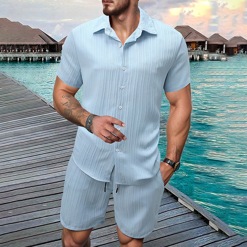 2026 New Men Vertical Wrinkle  - Summer Clothing Haul 评论和价格