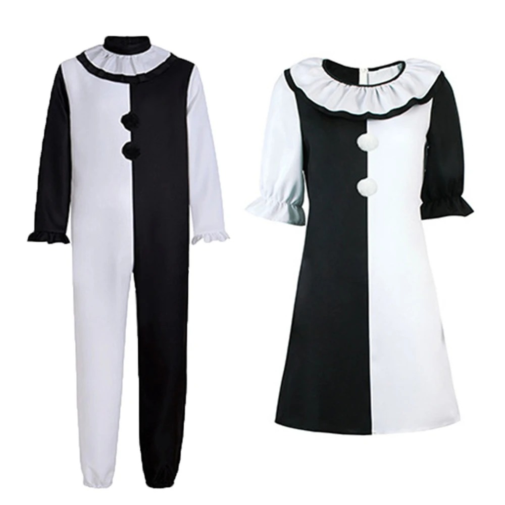 Terrifier Art Clown Joker Cosp - Romper Playsuit Women 评论和价格